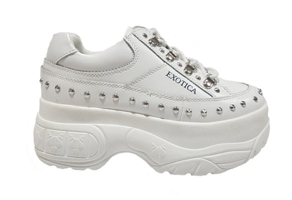 ZAPATILLA BLANCO TACHAS