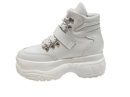 ZAPATILLA PARMA BLANCO CAÑA ALTA