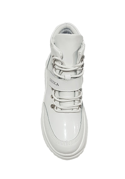 ZAPATILLA PARMA BLANCO CAÑA ALTA