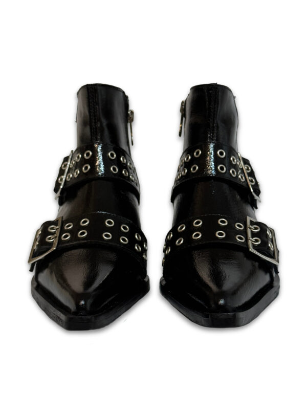Botín LUCIANA / Charol Negro 2852 - Imagen 3